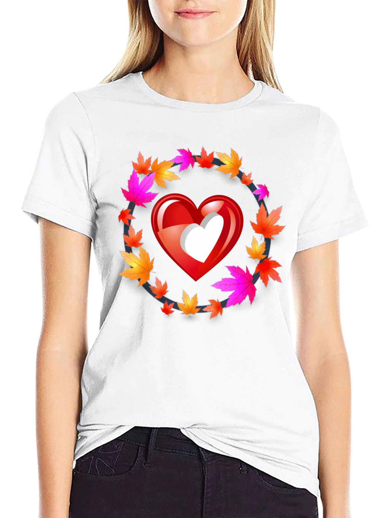 Heart Leaves T-Shirt