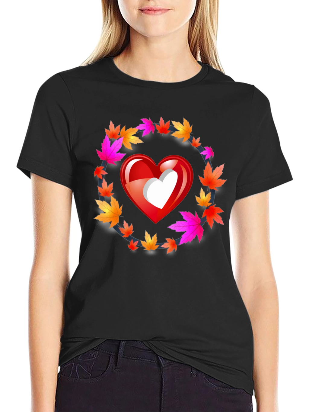 Heart Leaves T-Shirt
