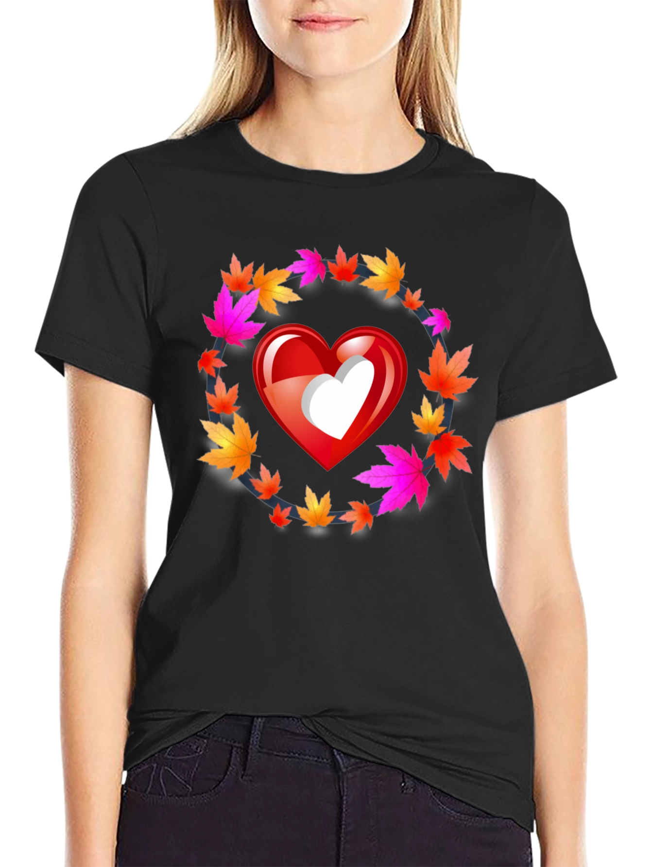 Heart Leaves T-Shirt