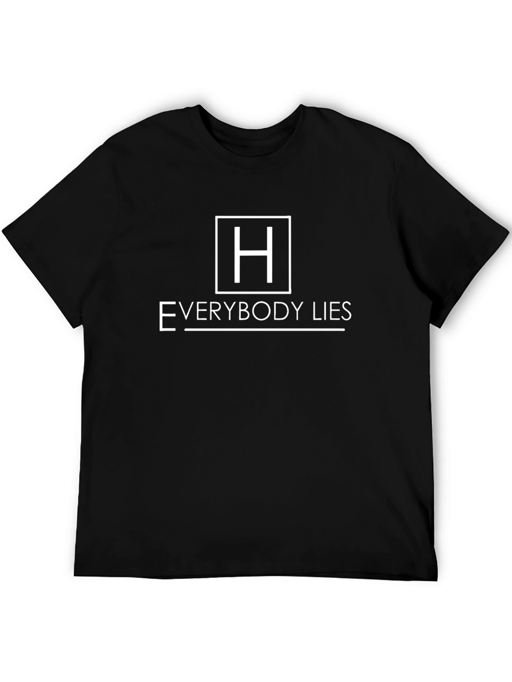 House MD Everybody Lies Black T-Shirt