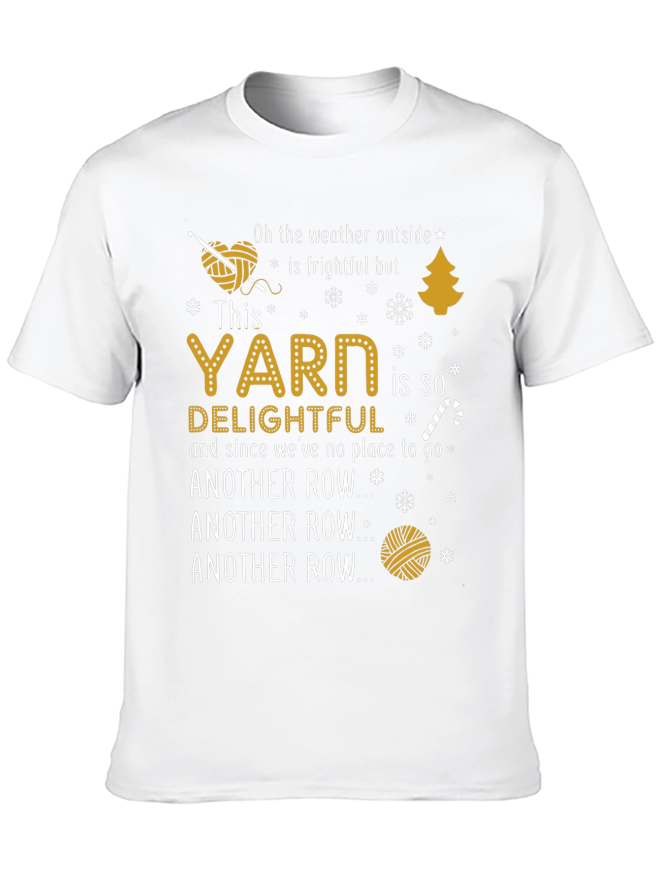 Yarn Lovers T-Shirt - Another Row... Black Tee