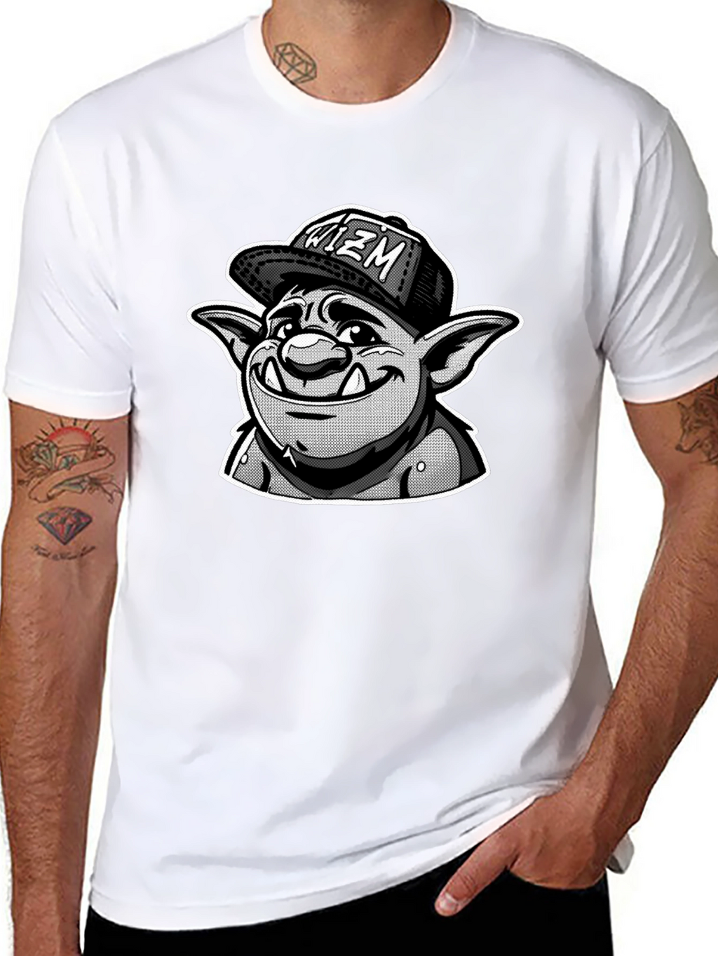 Whimsical WIZM Goblin Graphic Tee