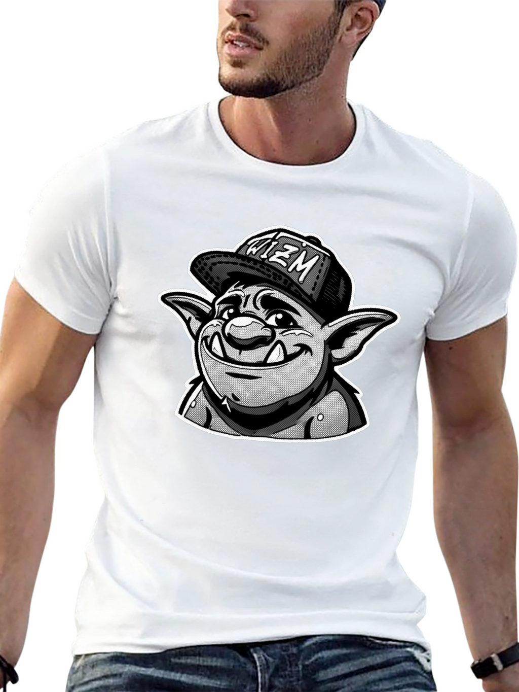 Whimsical WIZM Goblin Graphic Tee
