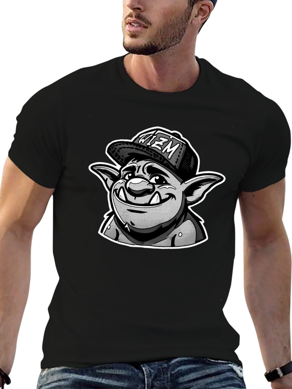 Whimsical WIZM Goblin Graphic Tee