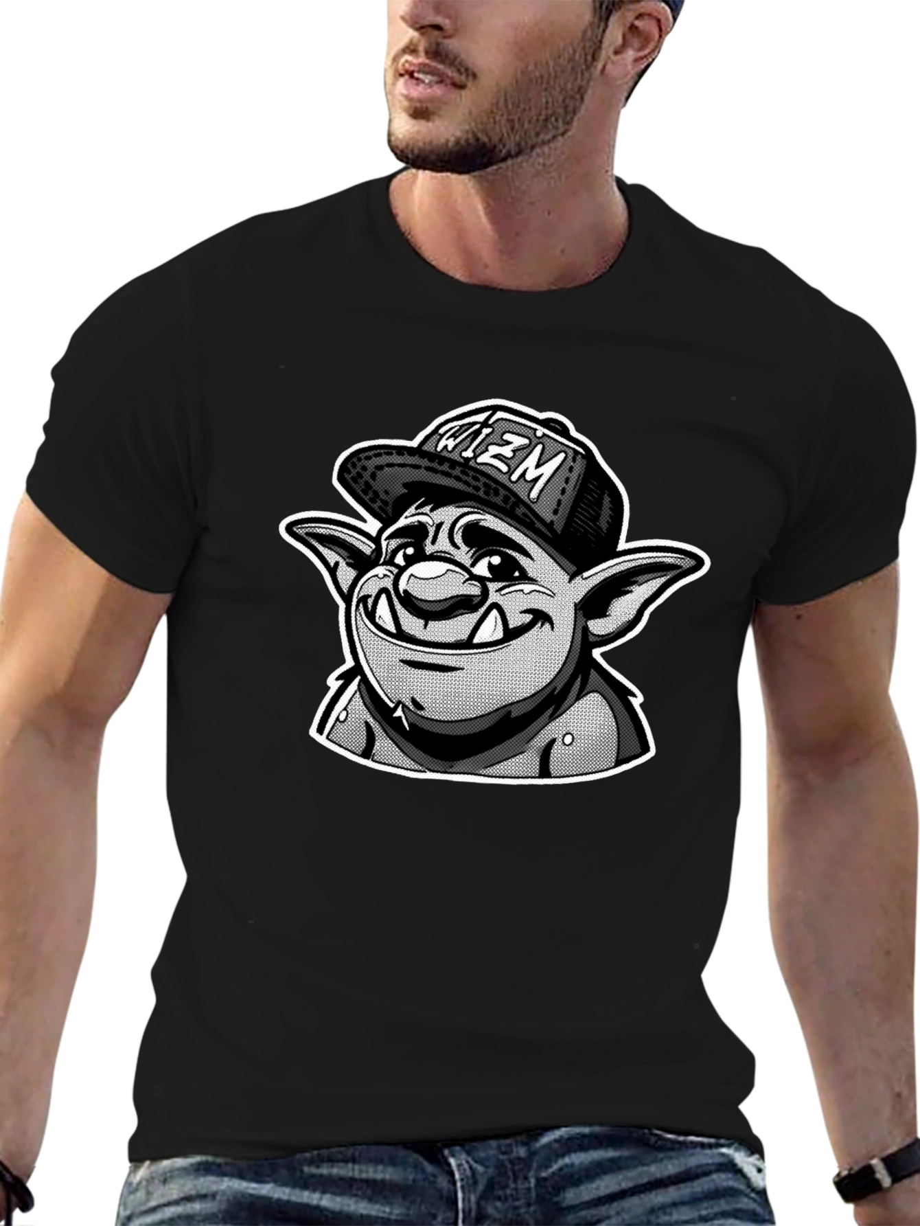 Whimsical WIZM Goblin Graphic Tee