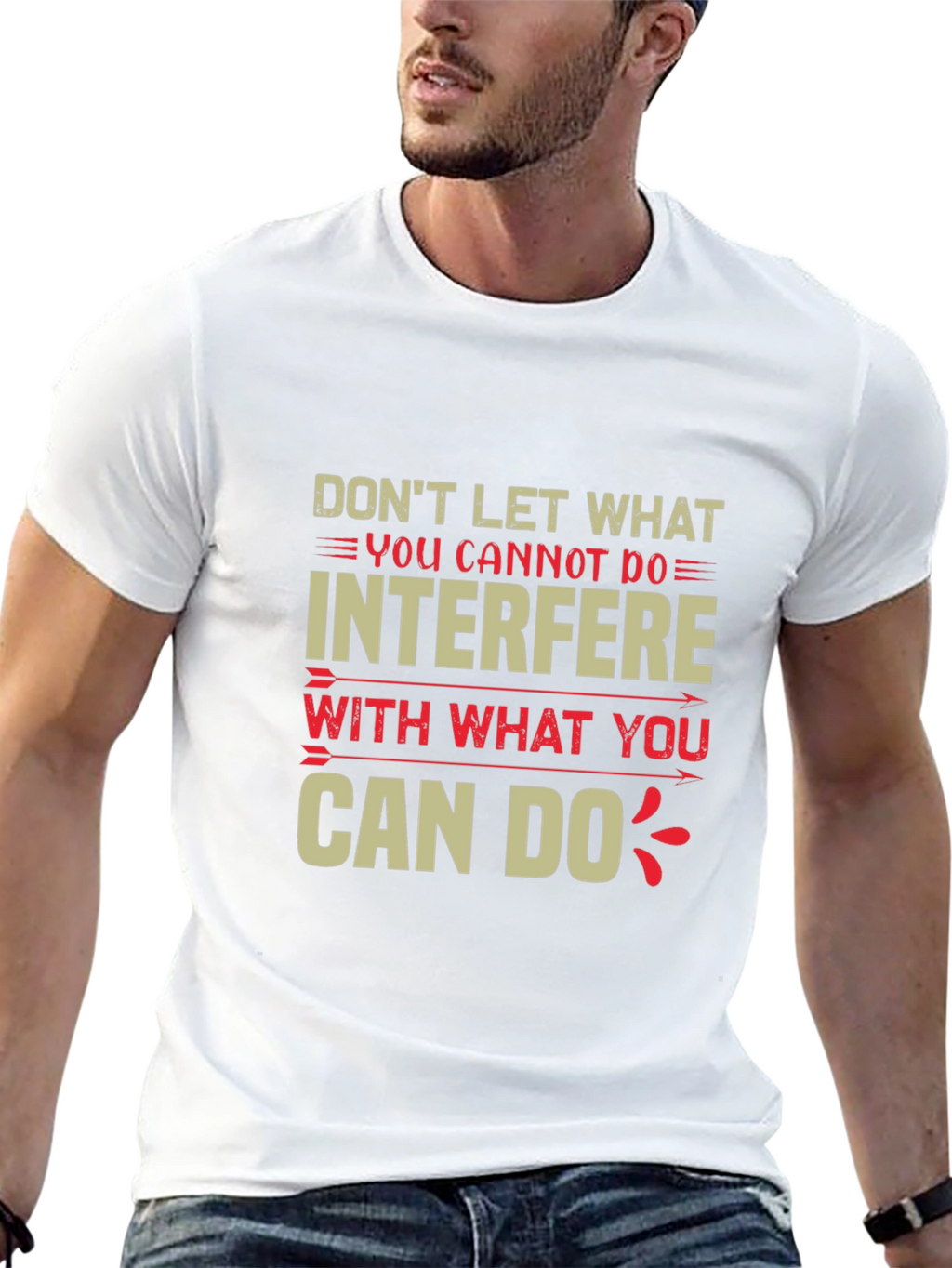 Motivational Quote Graphic Tee