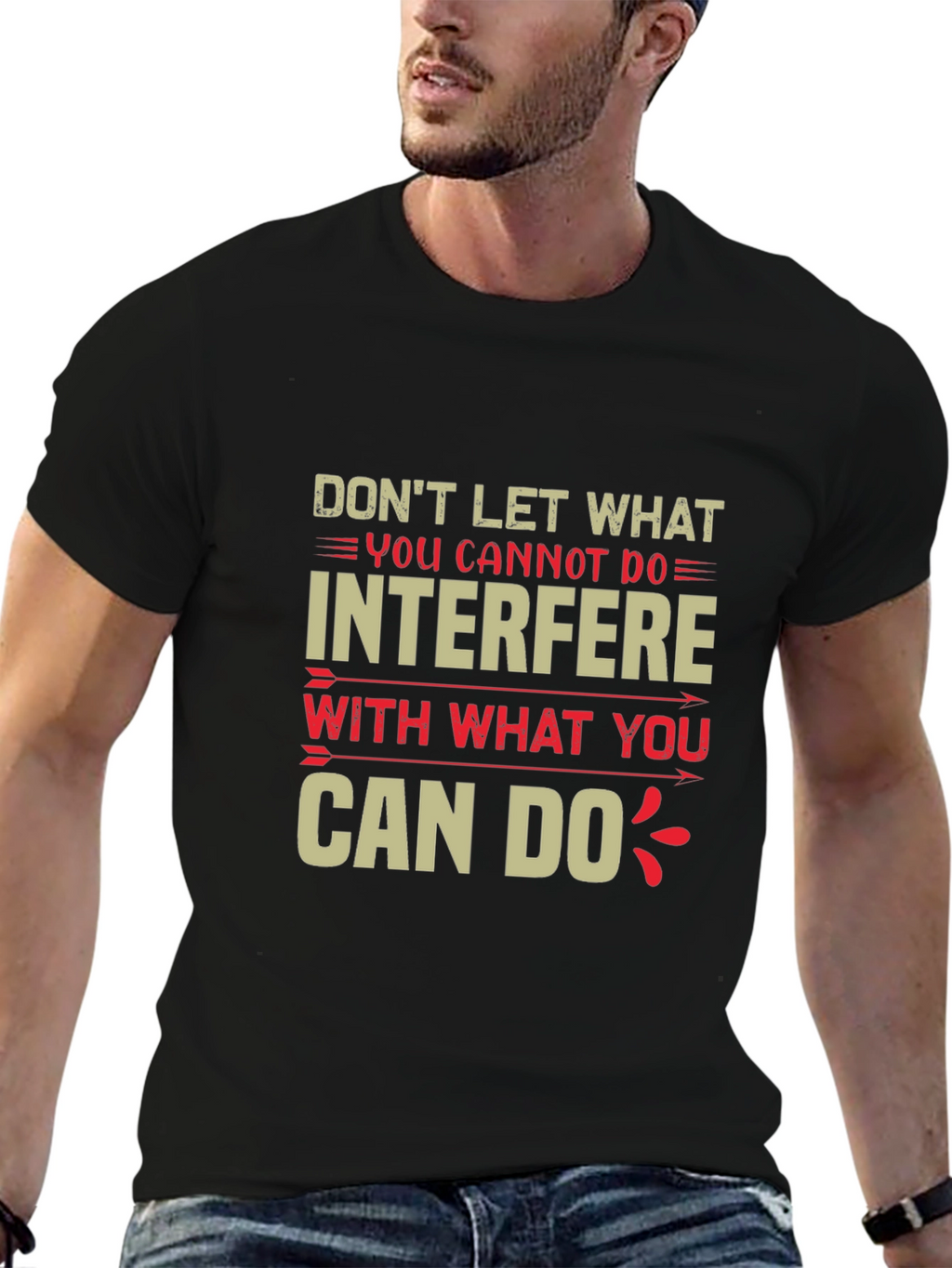Motivational Quote Graphic Tee
