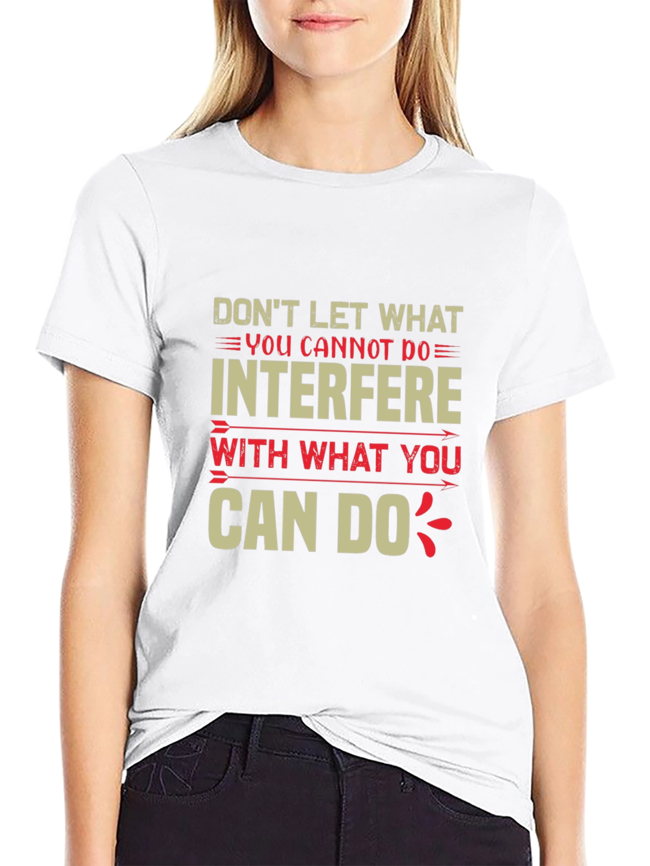 Motivational Quote Graphic Tee
