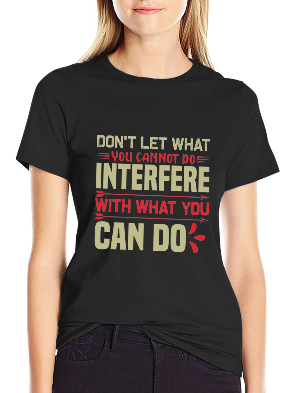 Motivational Quote Graphic Tee