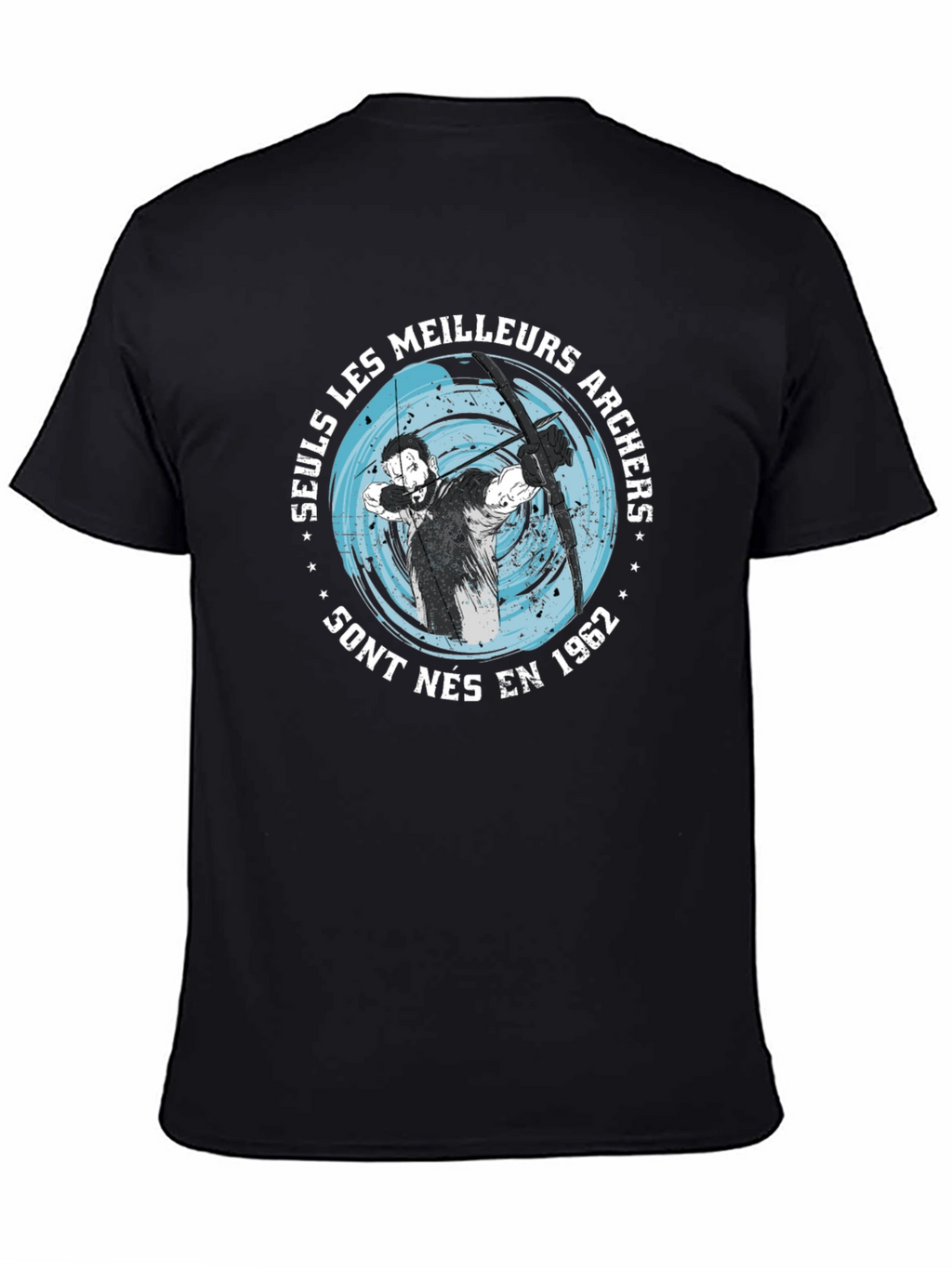 Archers Born in 1962 Black T-Shirt
