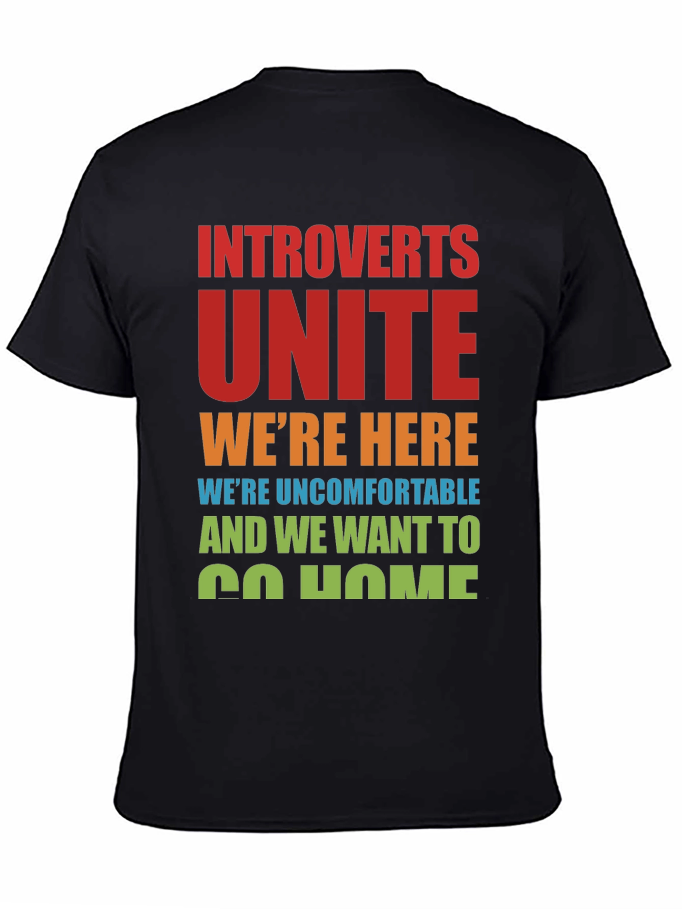 Introverts Unite T-Shirt Funny Slogan Tee