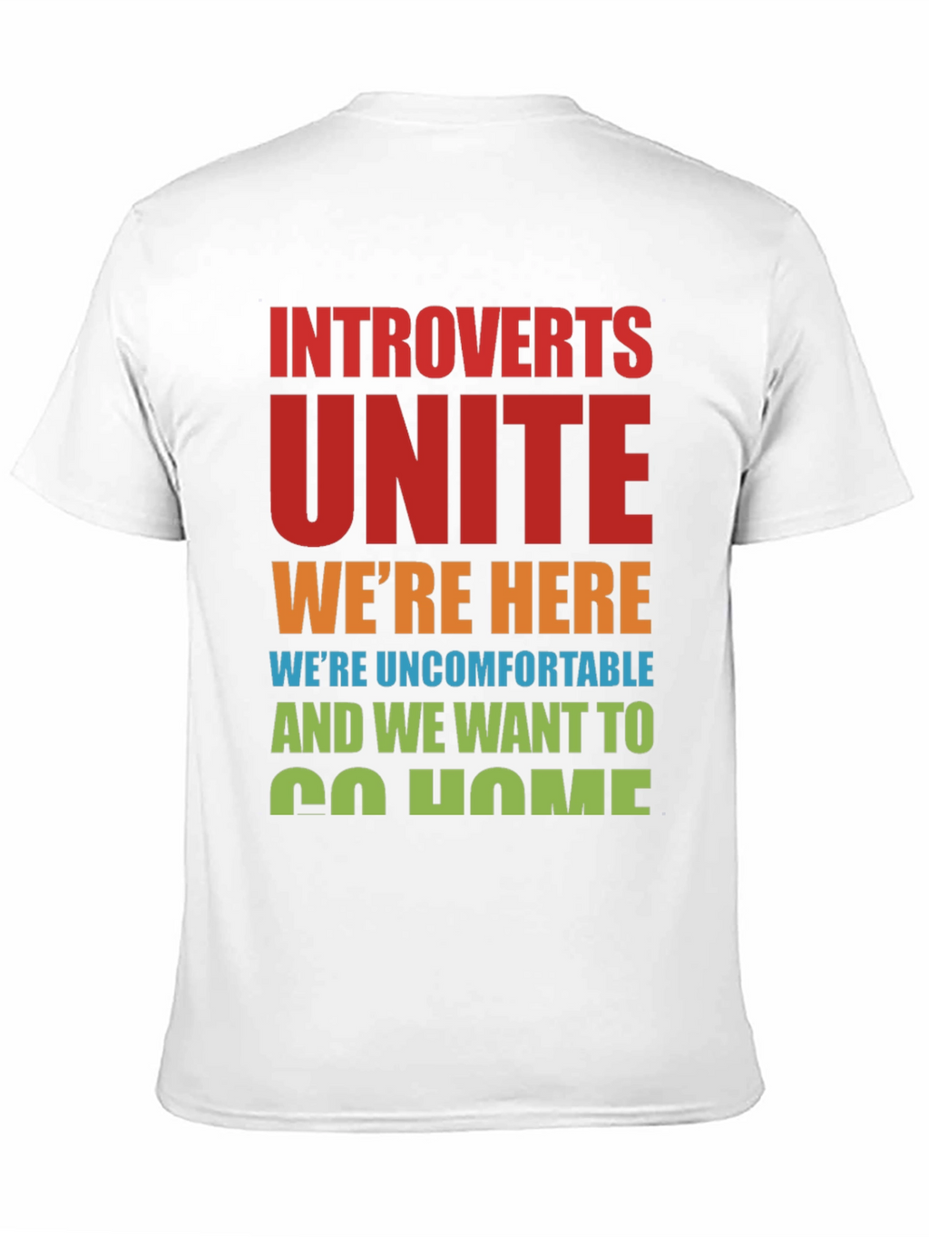 Introverts Unite T-Shirt Funny Slogan Tee
