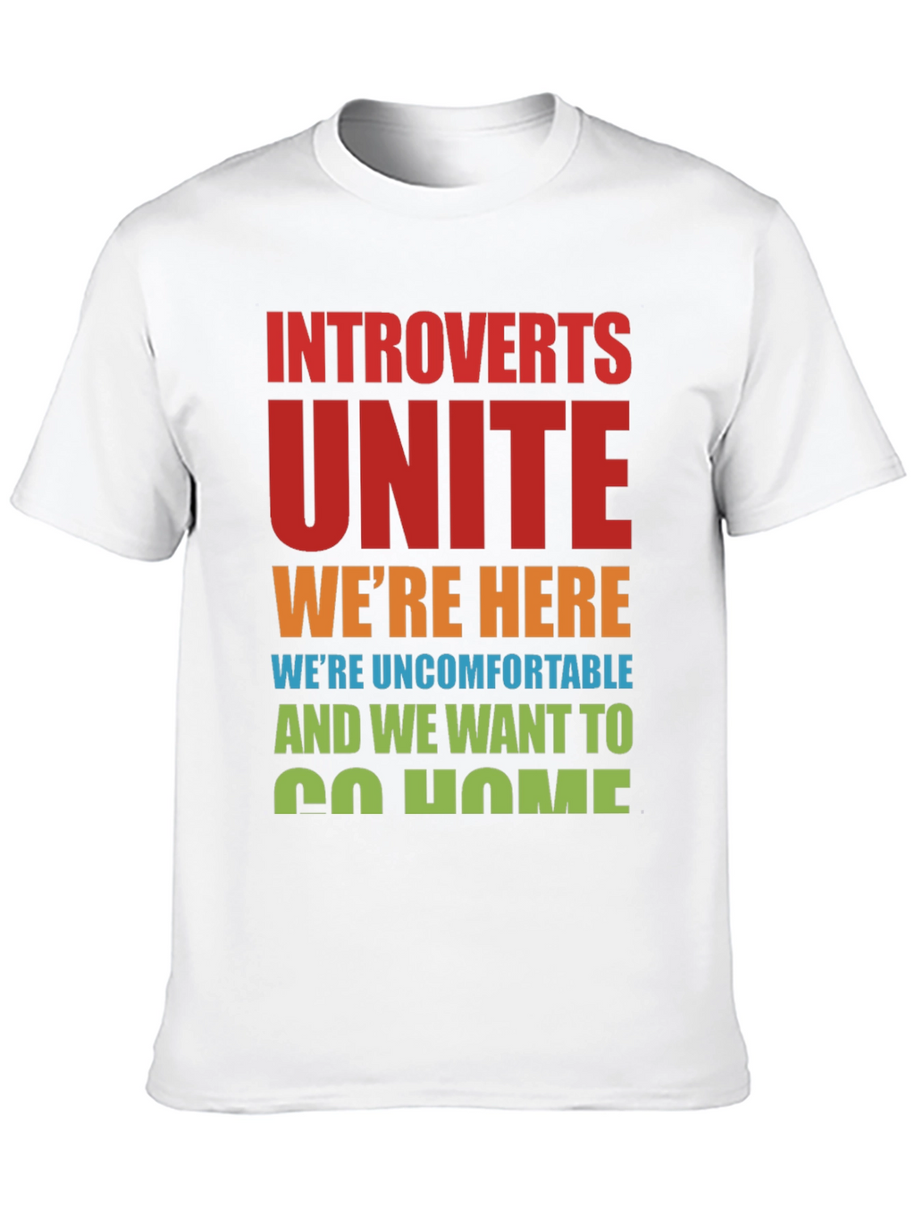 Introverts Unite T-Shirt Funny Slogan Tee
