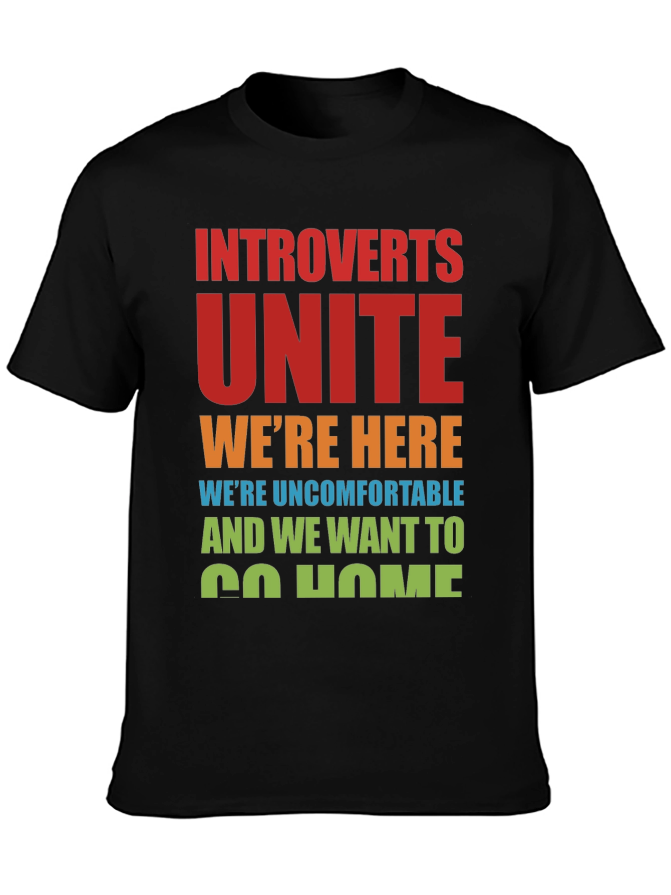 Introverts Unite T-Shirt Funny Slogan Tee