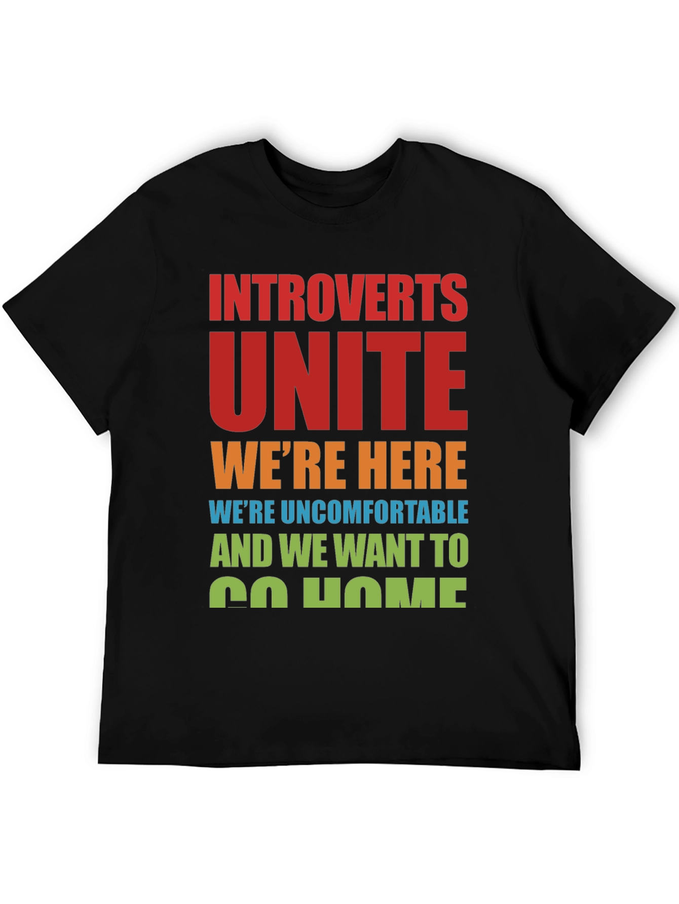 Introverts Unite T-Shirt Funny Slogan Tee