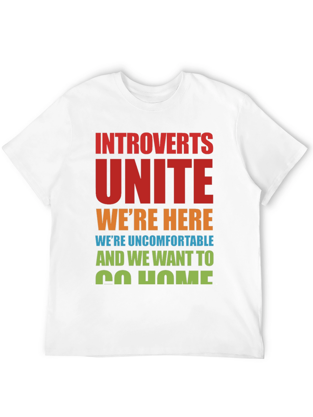 Introverts Unite T-Shirt Funny Slogan Tee