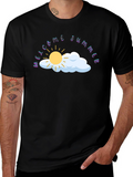Welcome Summer Black Graphic Tee