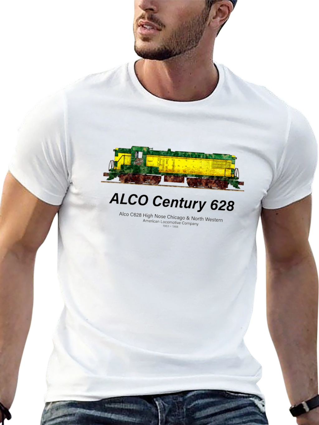 ALCO Century 628 Train Graphic T-Shirt