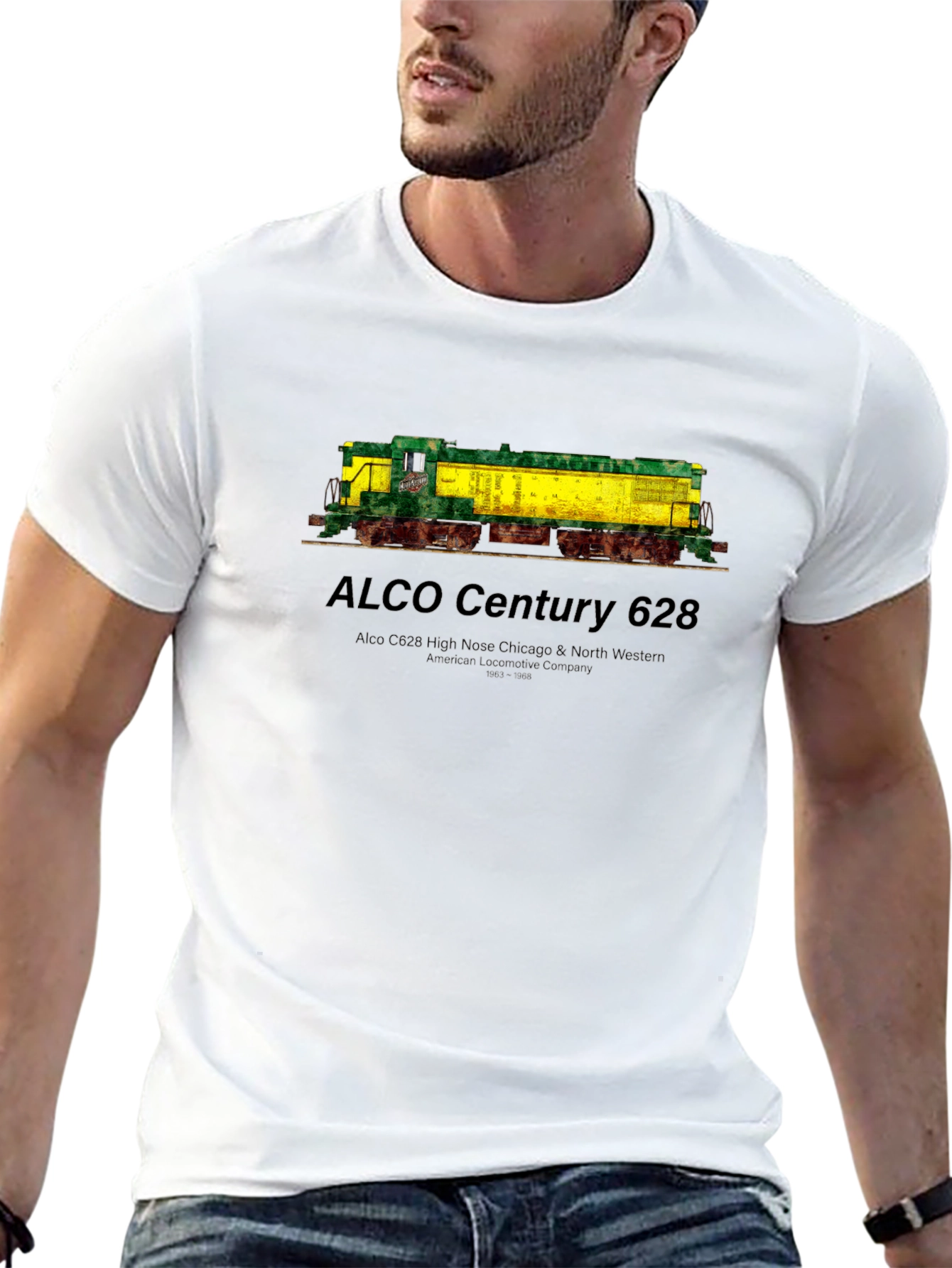ALCO Century 628 Train Graphic T-Shirt