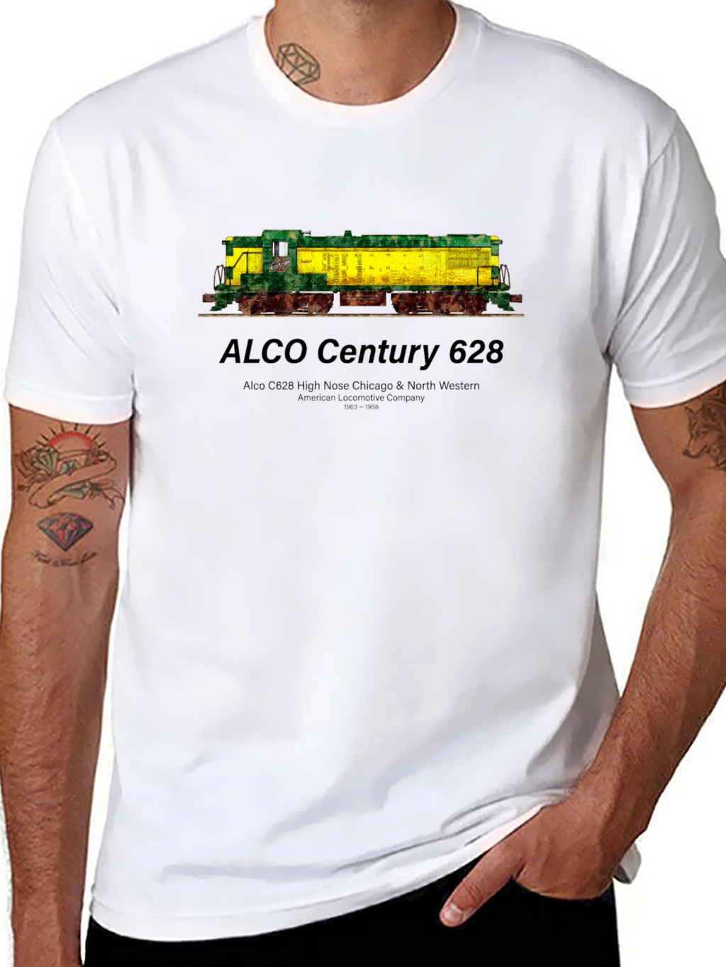 ALCO Century 628 Train Graphic T-Shirt