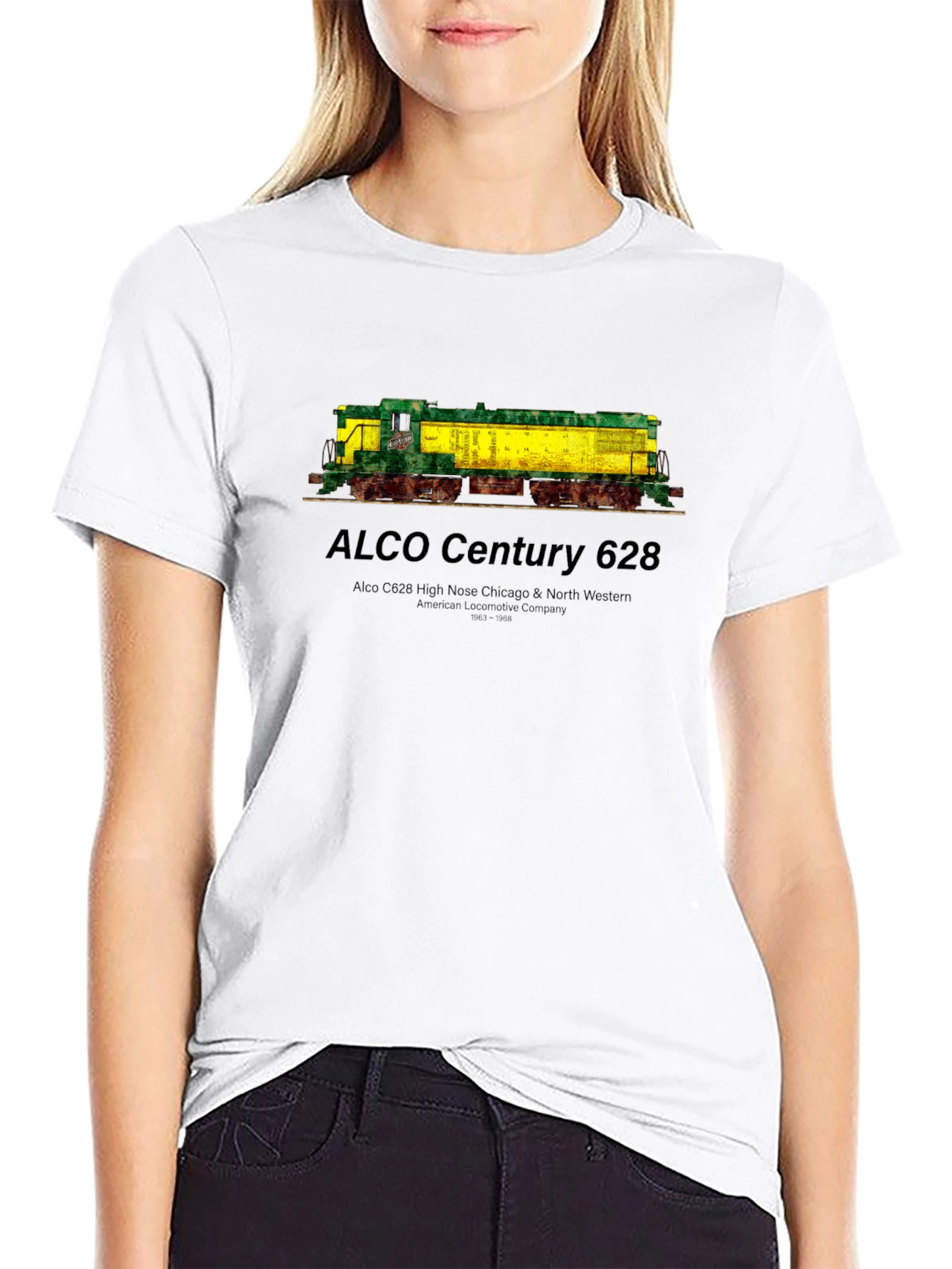 ALCO Century 628 Train Graphic T-Shirt