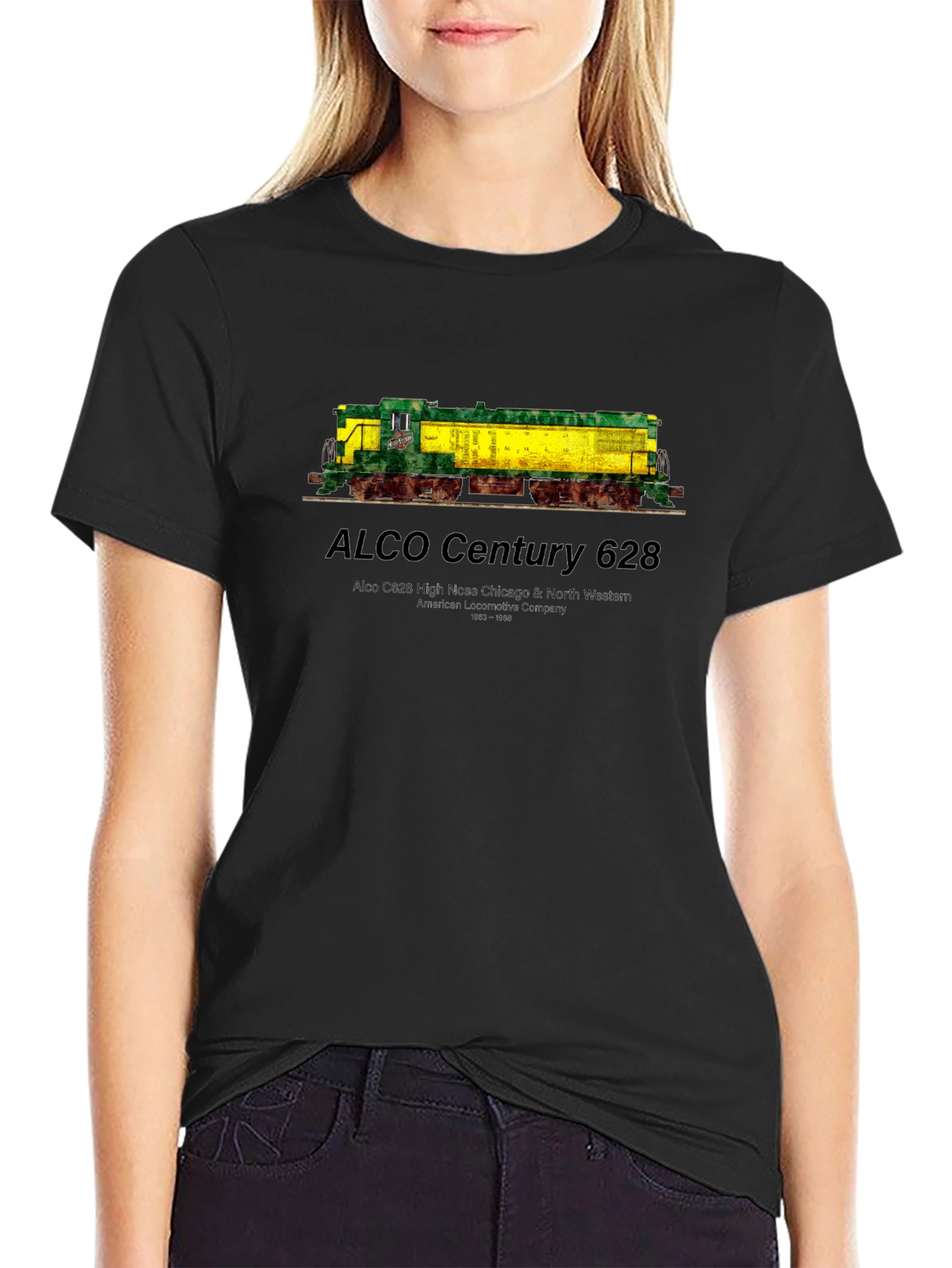 ALCO Century 628 Train Graphic T-Shirt