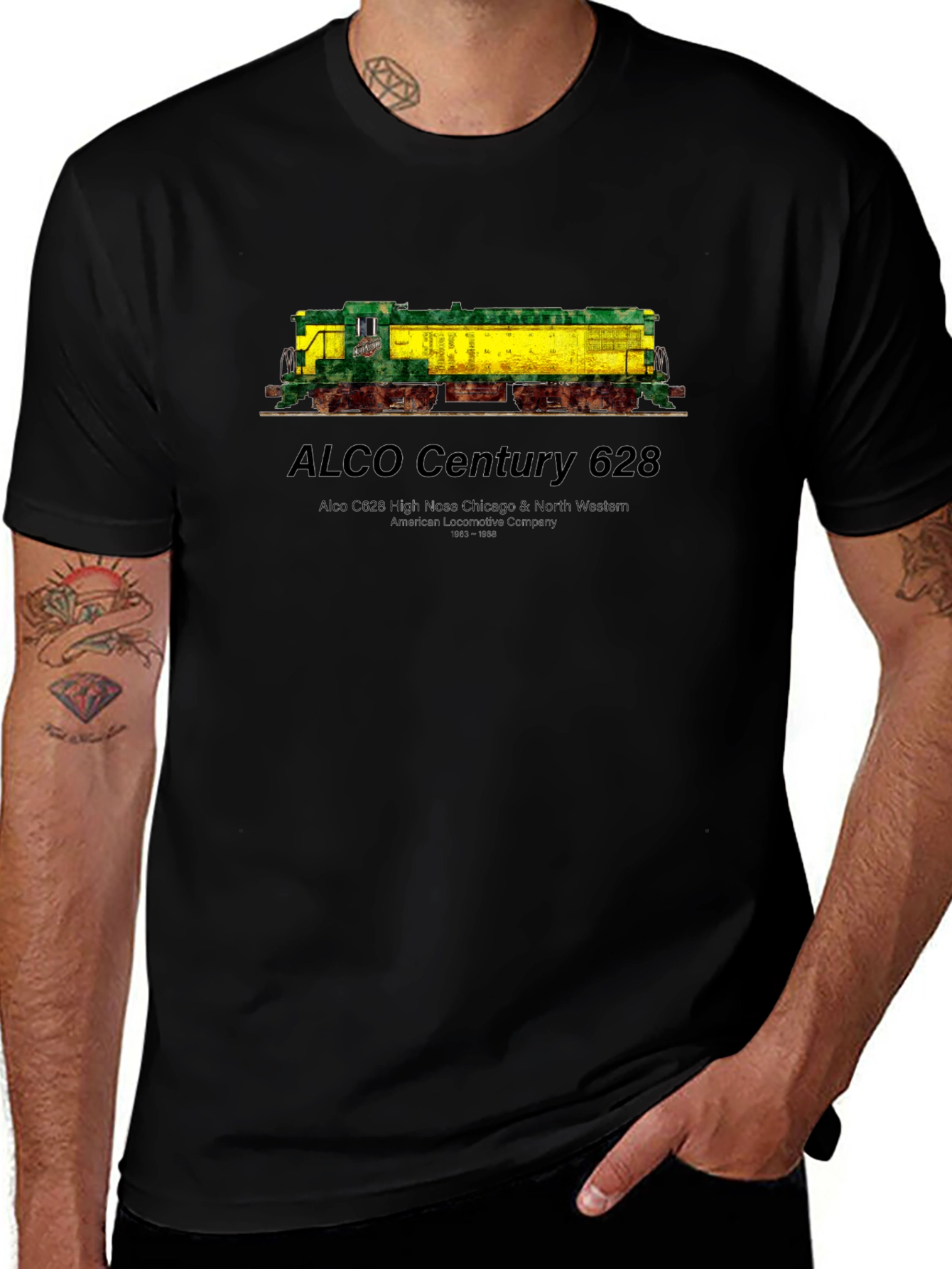 ALCO Century 628 Train Graphic T-Shirt