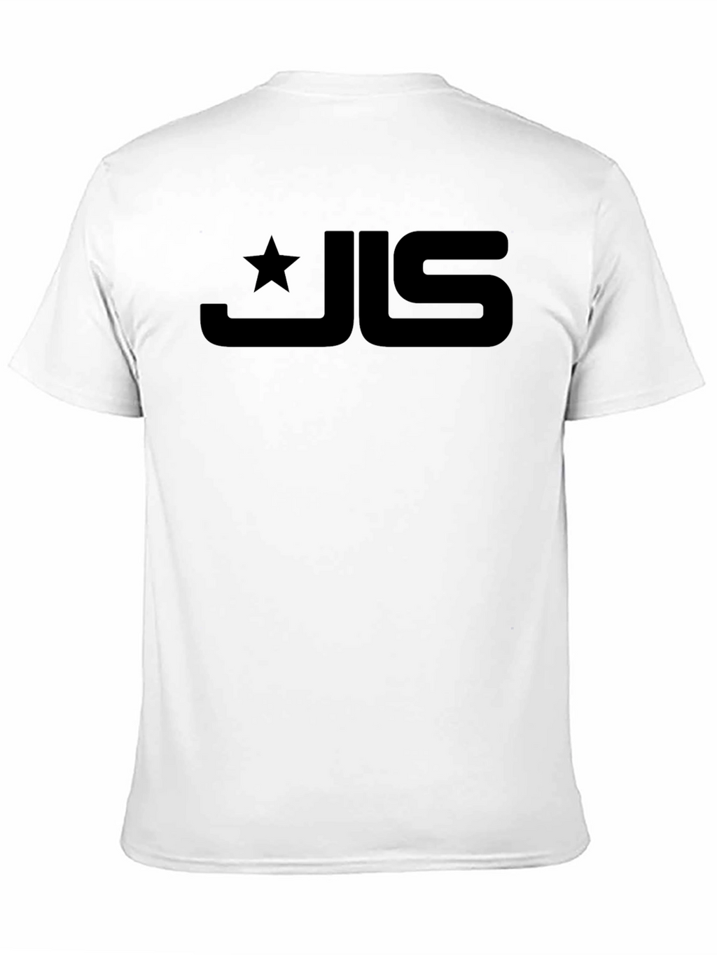 Mens Black T-Shirt with Graphic Logo Design