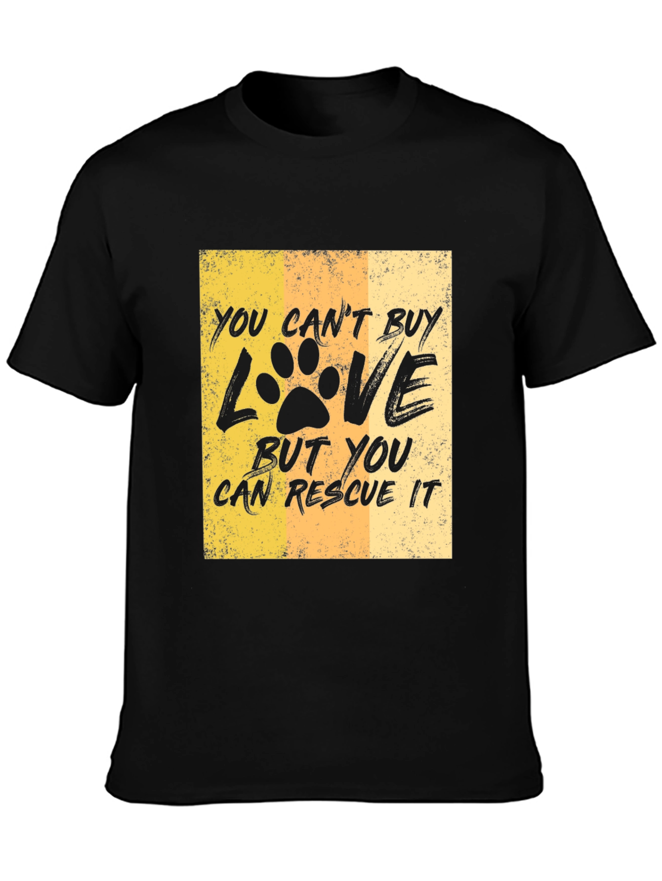 Rescue Dog Lover T-Shirt: You Cant Buy Love