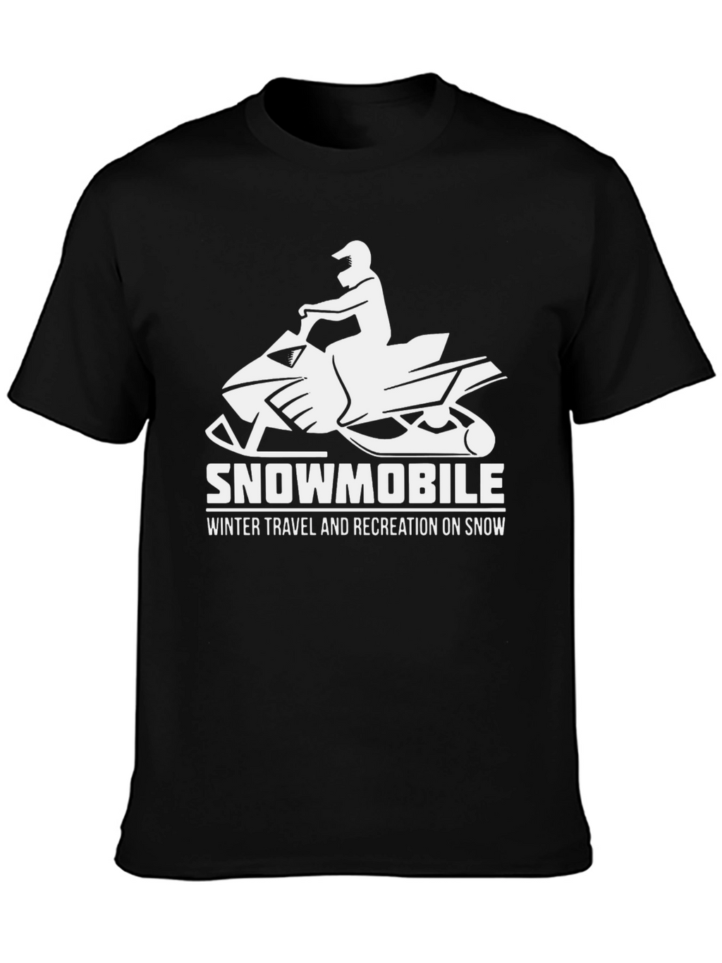 Snowmobile Winter Travel Recreation T-Shirt