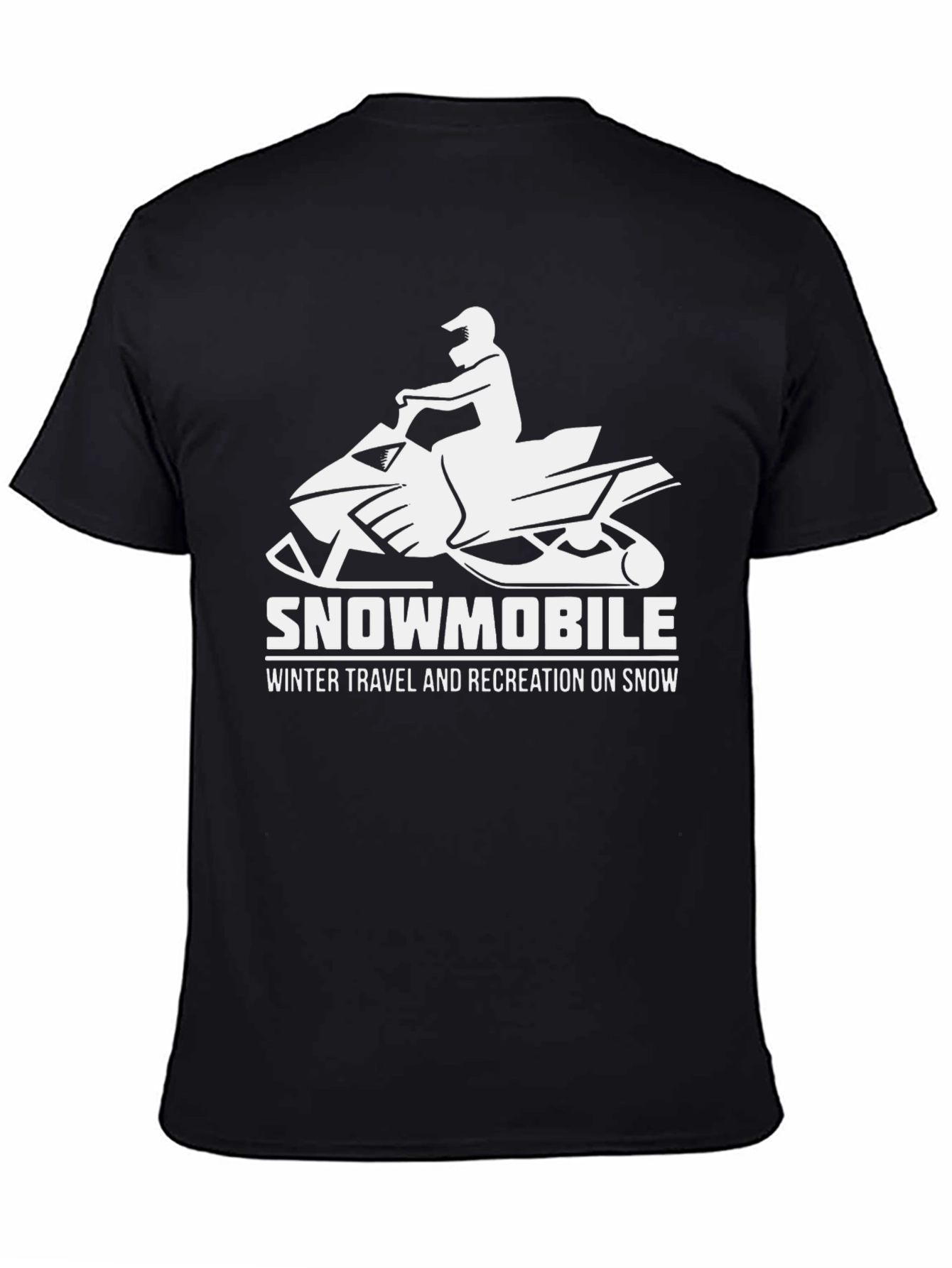 Snowmobile Winter Travel Recreation T-Shirt