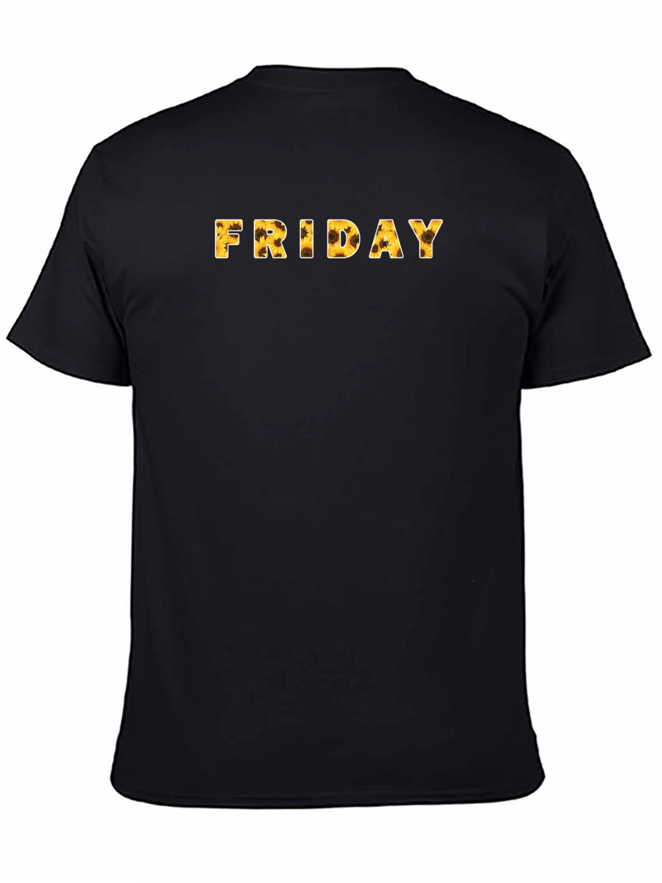 Sunflower Friday T-Shirt - Black Casual Wear