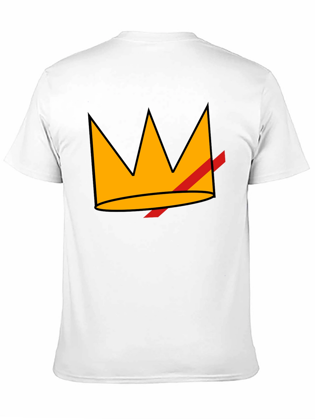 Crowned King Graphic T-Shirt - Black
