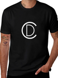 Modern CD Logo Black T-Shirt