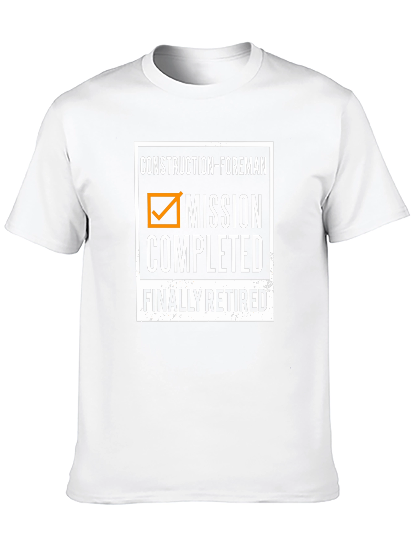Construction Foreman Retired T-Shirt