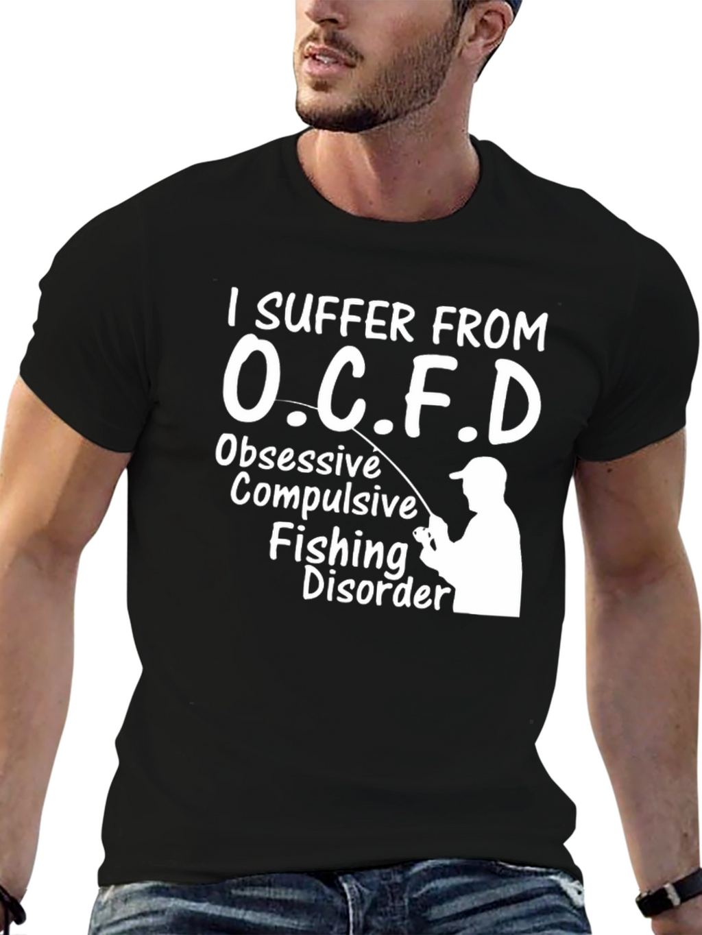OCFD Obsessive Fishing Disorder T-Shirt