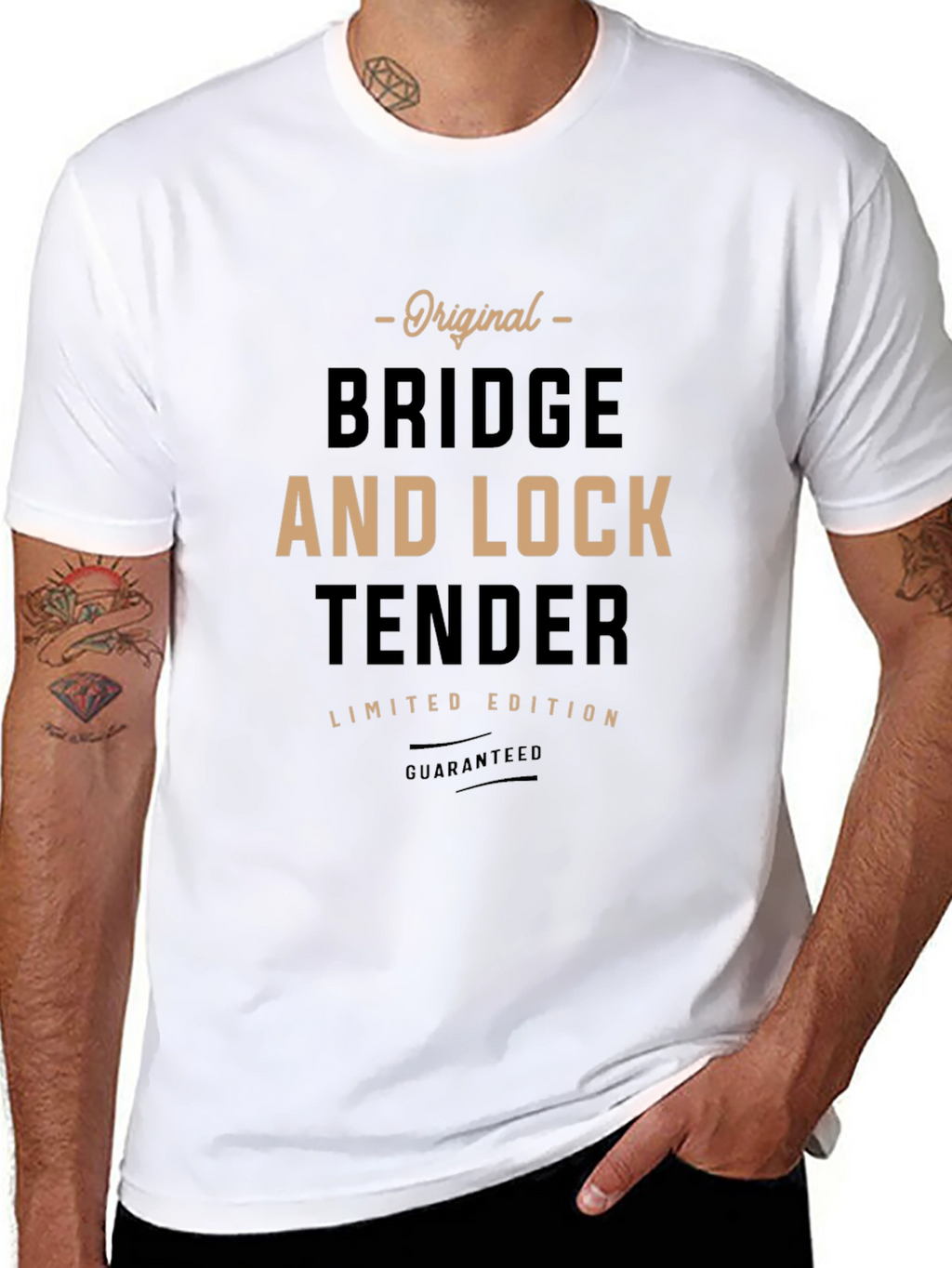 Original Bridge and Lock Tender T-Shirt