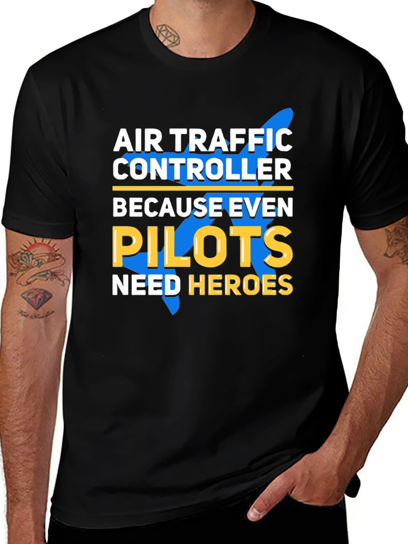 Air Traffic Controller Heroes Tee - Pilot Pride