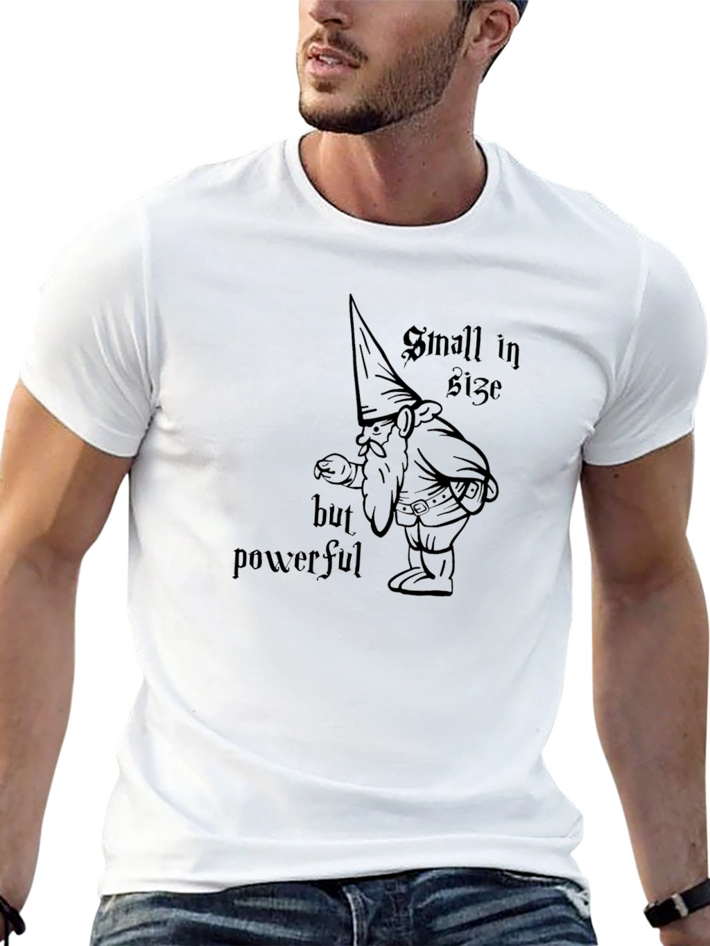 Gnome Power T-Shirt: Small But Powerful!