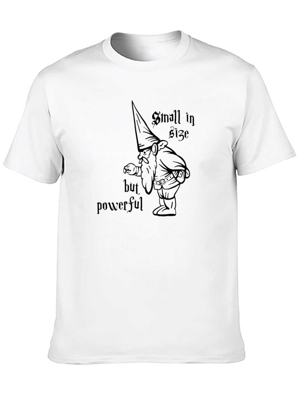 Gnome Power T-Shirt: Small But Powerful!