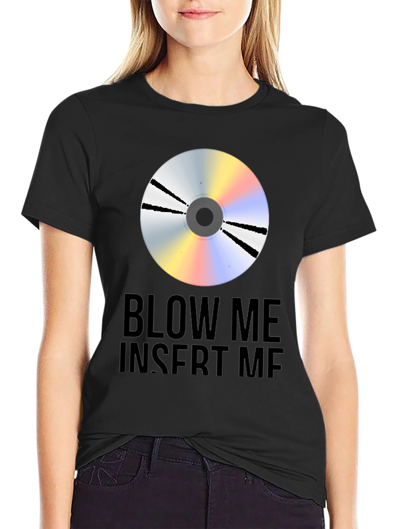 Blow Me Insert Me Graphic Tee