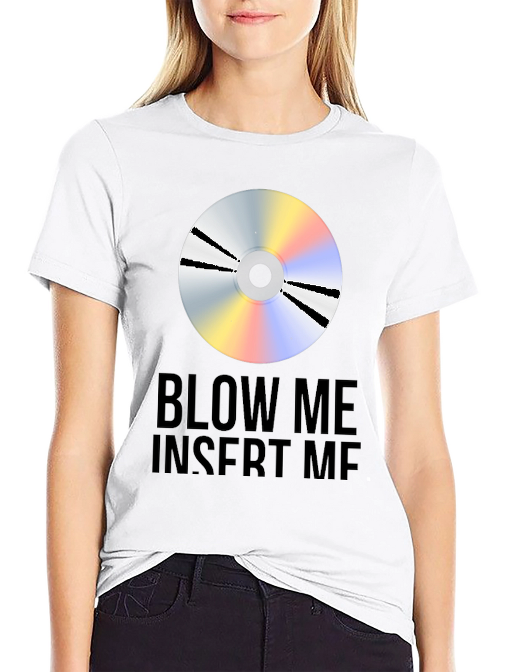 Blow Me Insert Me Graphic Tee