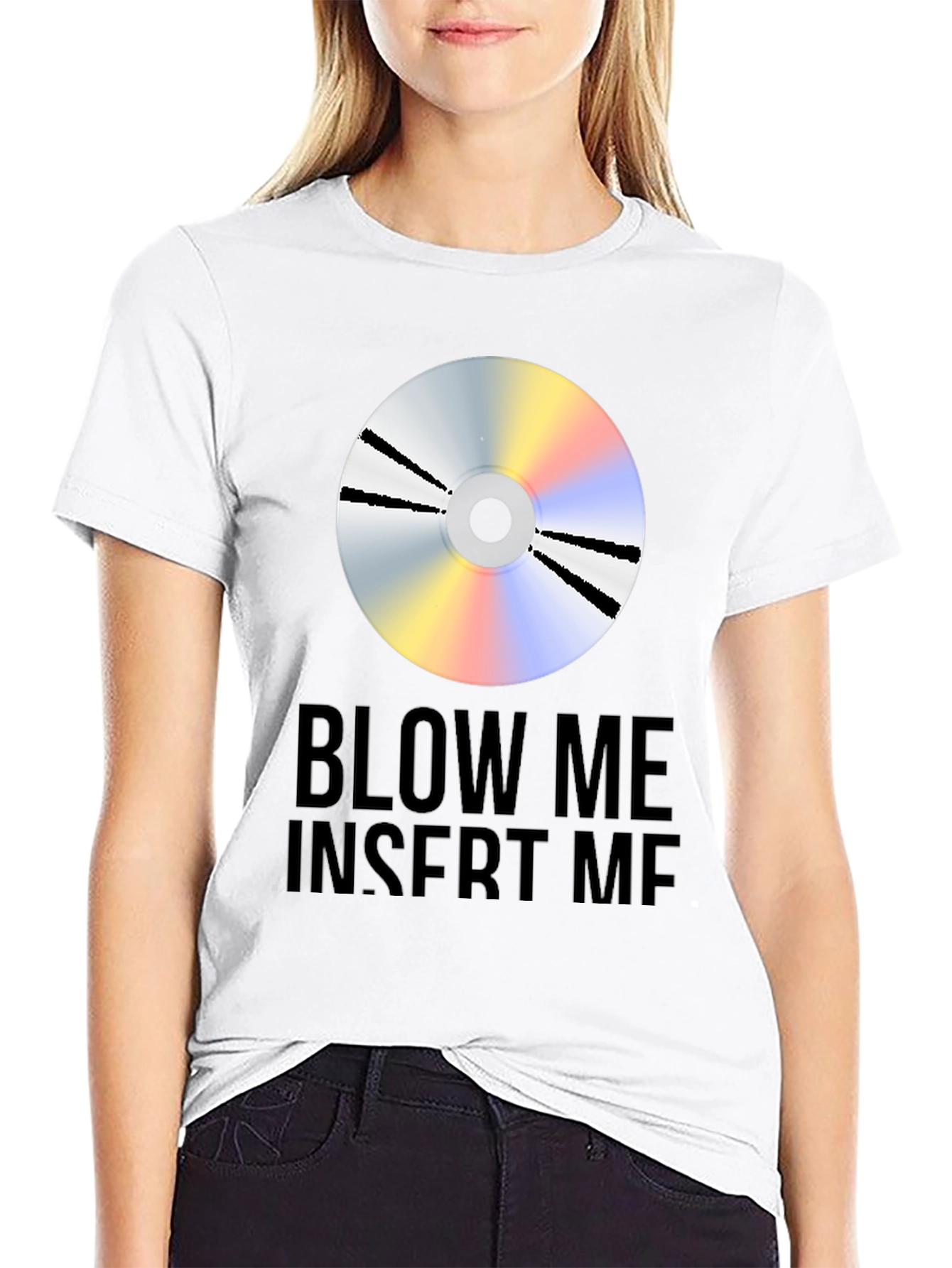 Blow Me Insert Me Graphic Tee