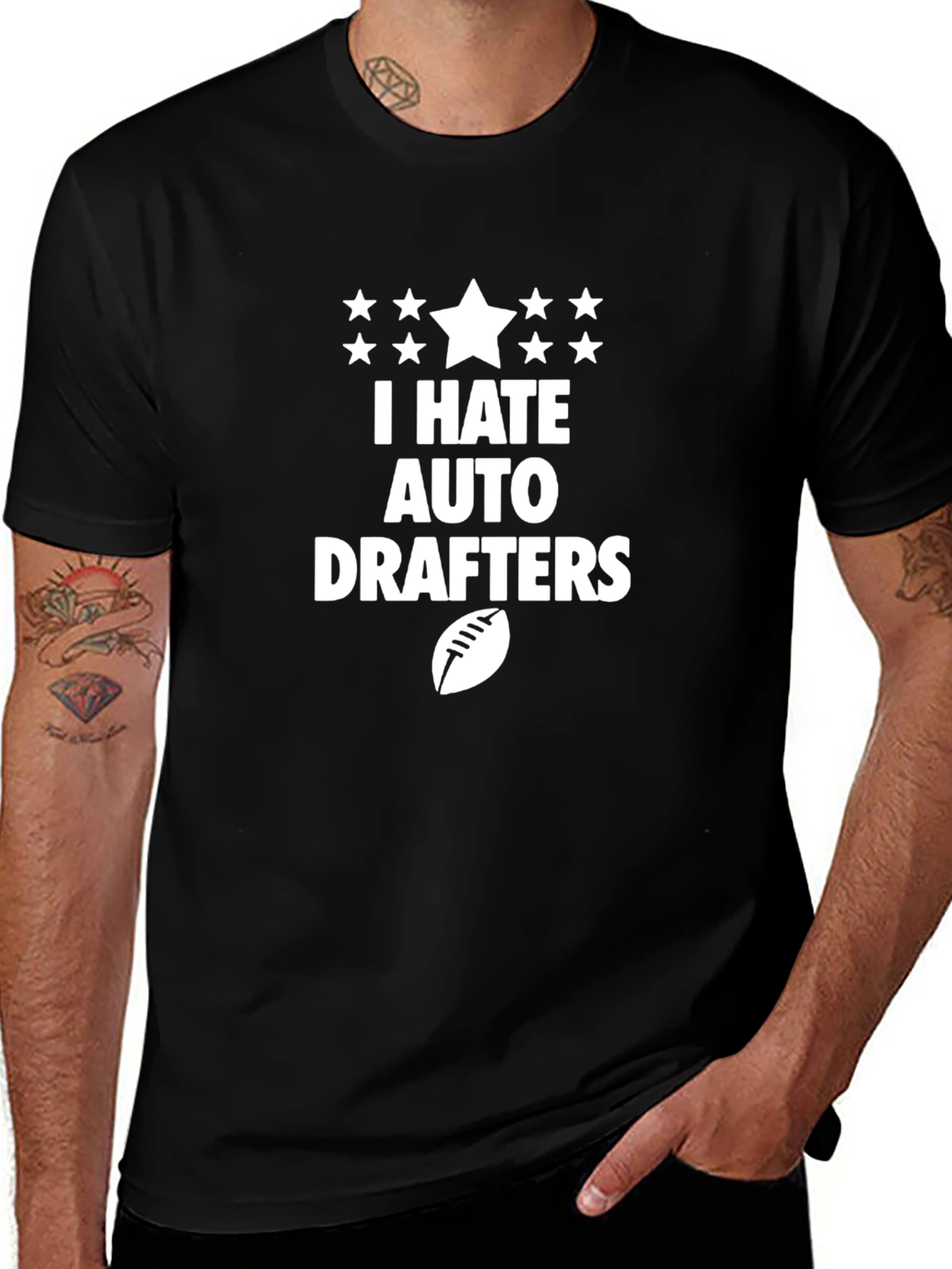 I Hate Auto Drafters Graphic Tee