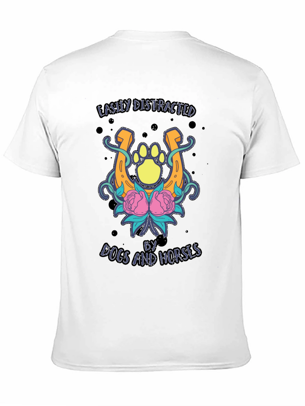 Dogs and Horses Graphic Tee