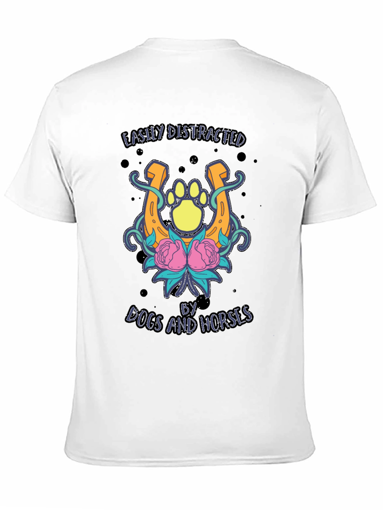 Dogs and Horses Graphic Tee