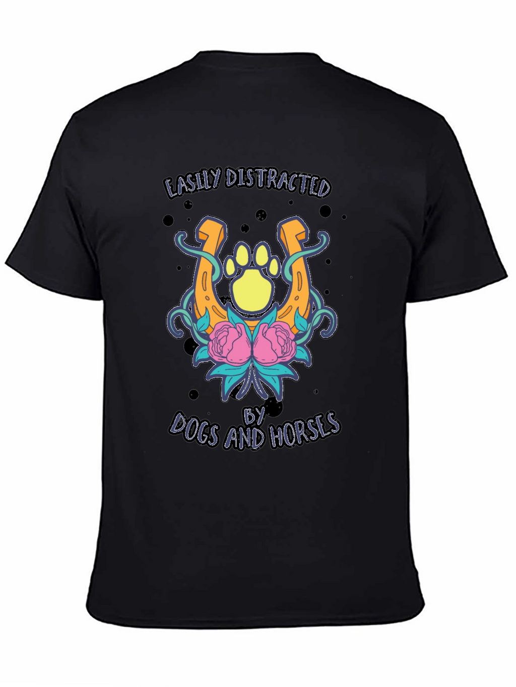 Dogs and Horses Graphic Tee