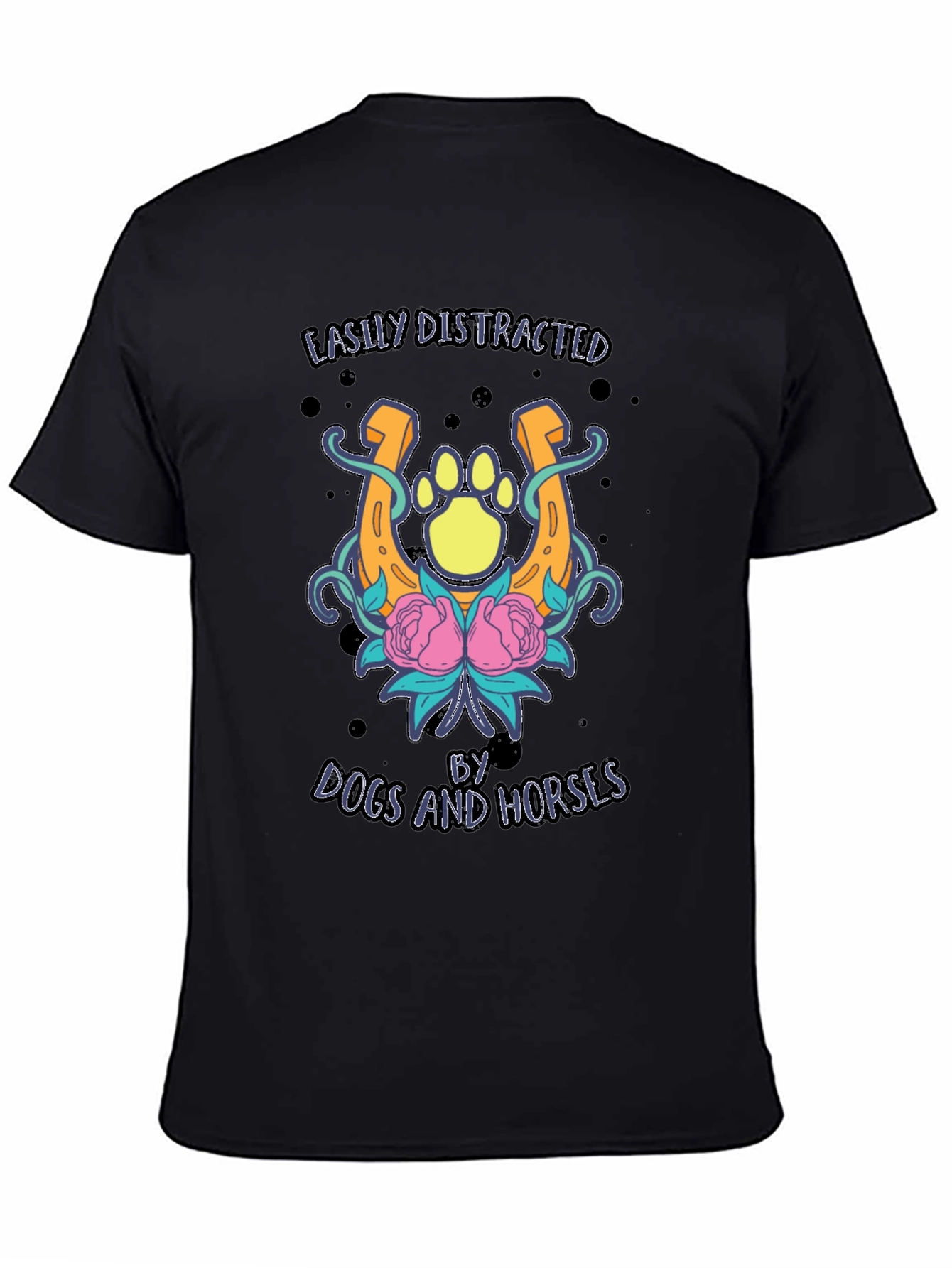Dogs and Horses Graphic Tee