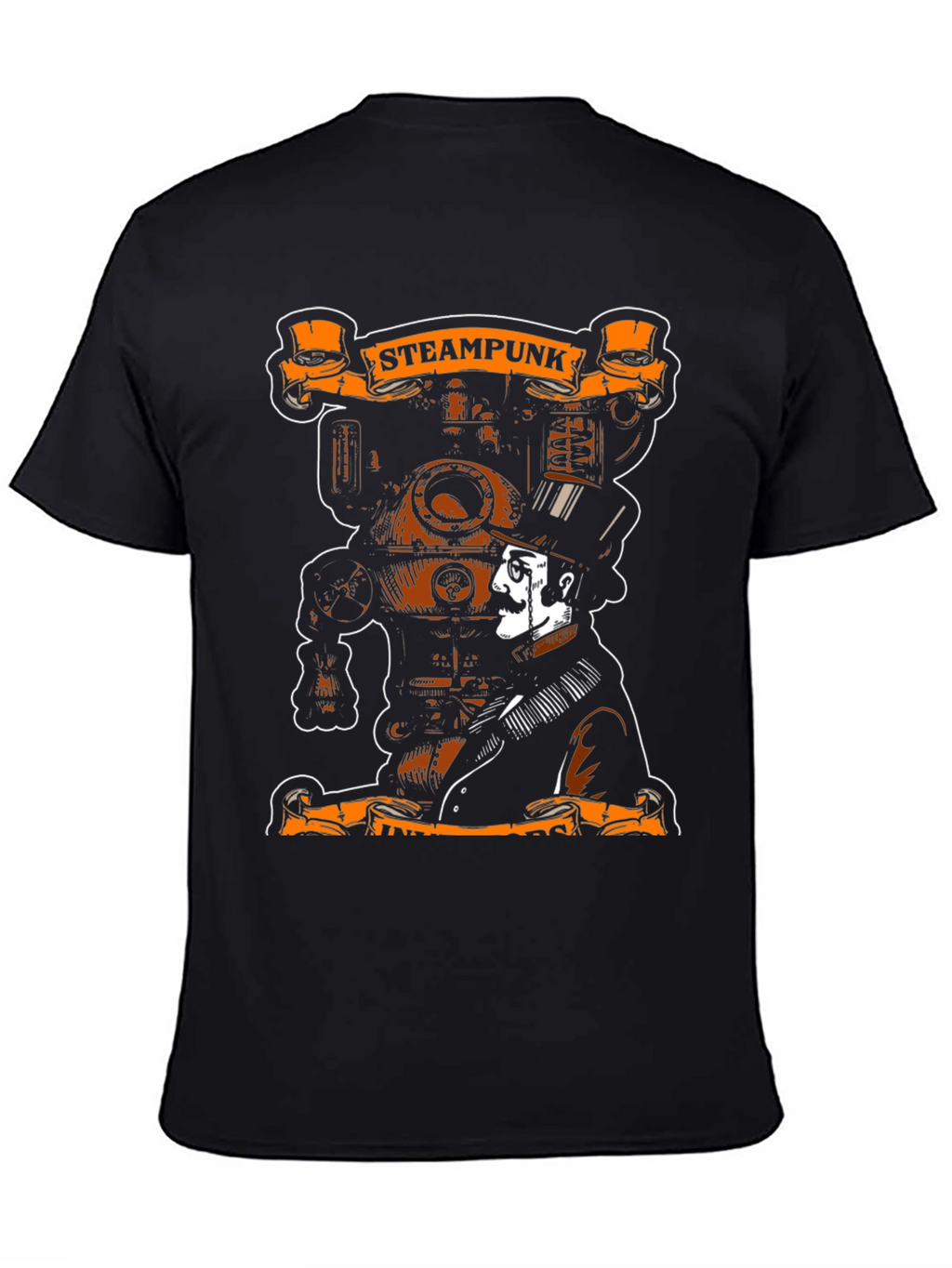 Steampunk Inventor Graphic T-Shirt
