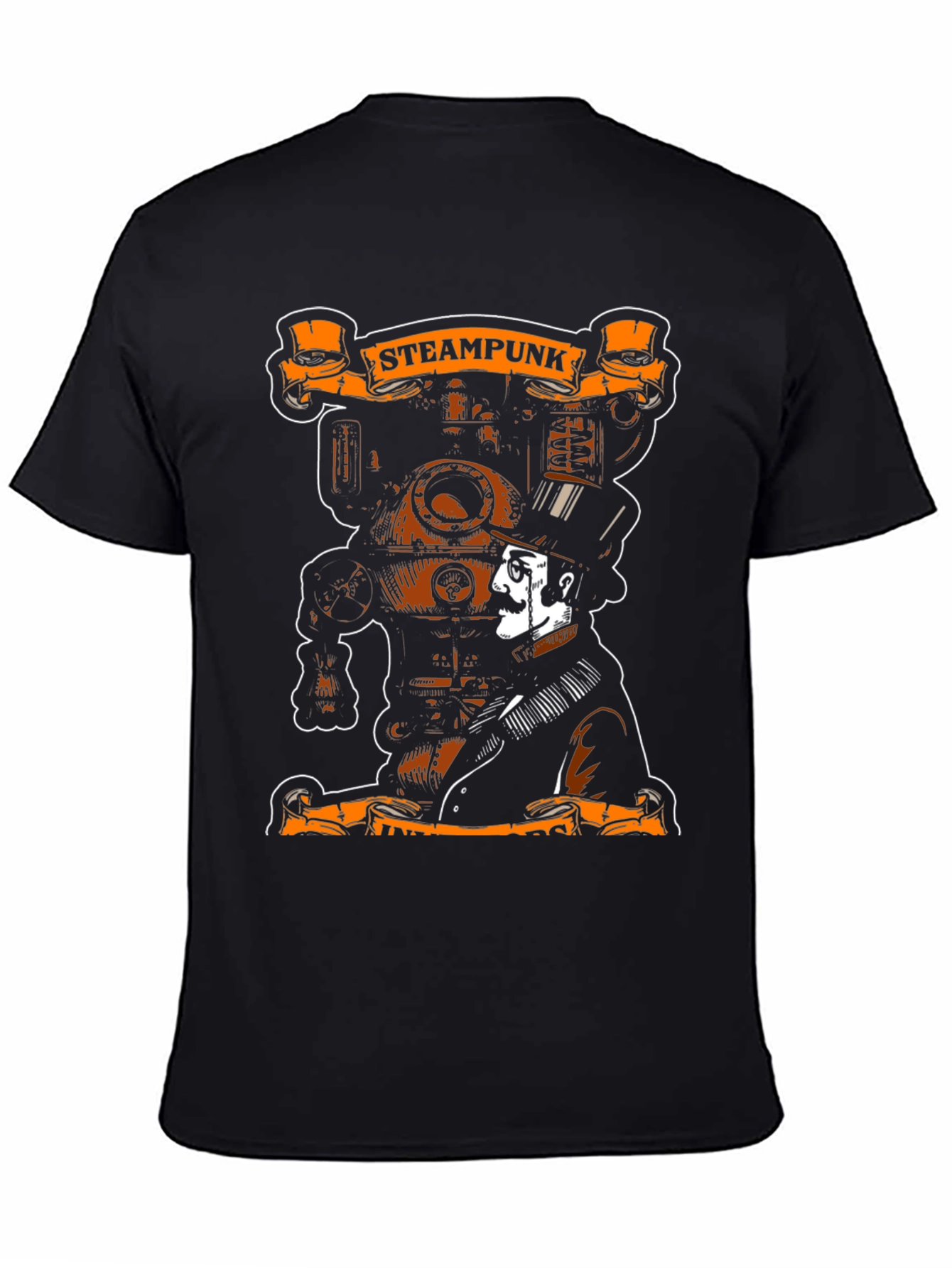Steampunk Inventor Graphic T-Shirt